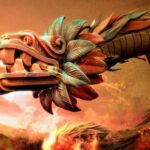 🐍✨ Descubre el fascinante mito de Quetzalcóatl: el legendario dios serpiente 🌎✍️